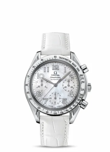 Omega Speedmaster Reduced Ladies Stainless Steel / MOP / White 3834.70.36 (38347036)